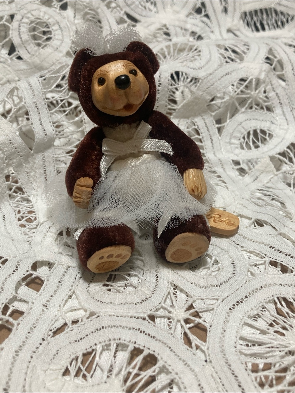 Robert Raikes Mini Collectible Bear “Viola”